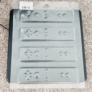 Wii Remote Controller Chocolate Mold Favors Parties Gamer Plastic